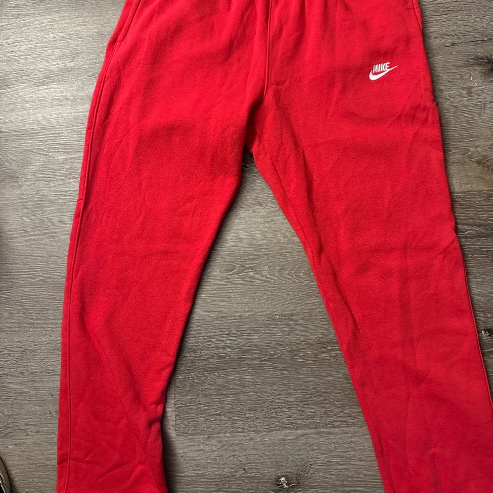 Nike Kids Bright Red Joggers